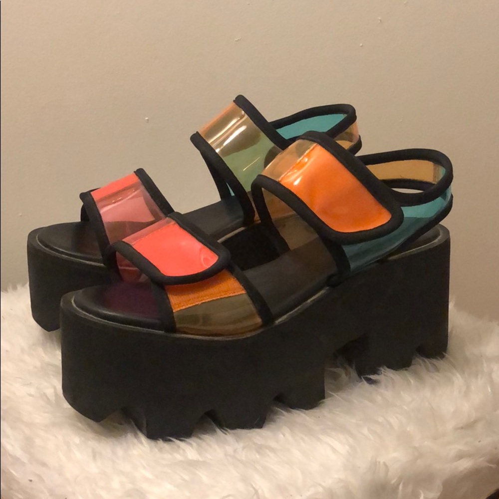 Dolls Kill Current Mood Sandals 7